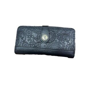 Women's STONE MOUNTAIN Elegant Black  Wallet